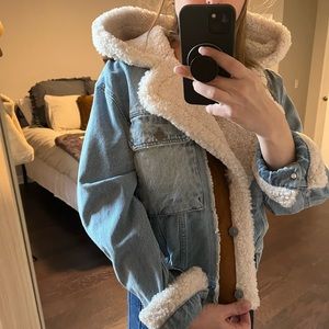 Perry Hooded Denim Jacket